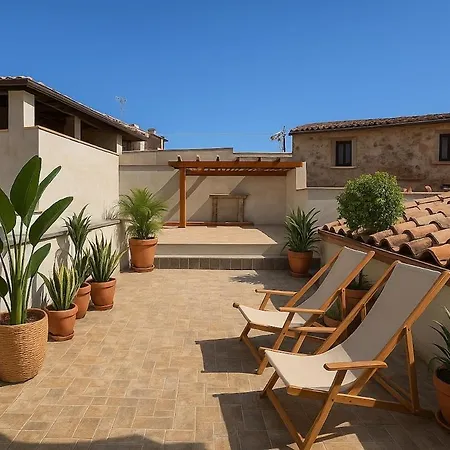 Daire Typical Sardinian House Carrela 'e Mesu *